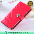 China supplier wallet leather flip case cover for huawei p7 leather stand case with card holders